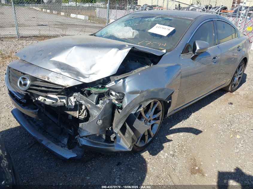 2014 Mazda Mazda6 I Grand Touring VIN: JM1GJ1W6XE1127594 Lot: 43370178