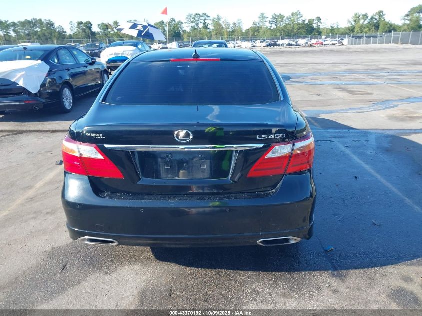 2012 Lexus Ls 460 VIN: JTHBL5EF0C5108540 Lot: 43370192
