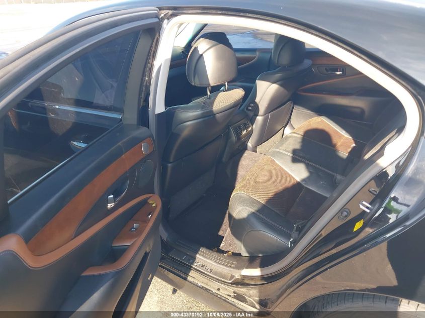 2012 Lexus Ls 460 VIN: JTHBL5EF0C5108540 Lot: 43370192