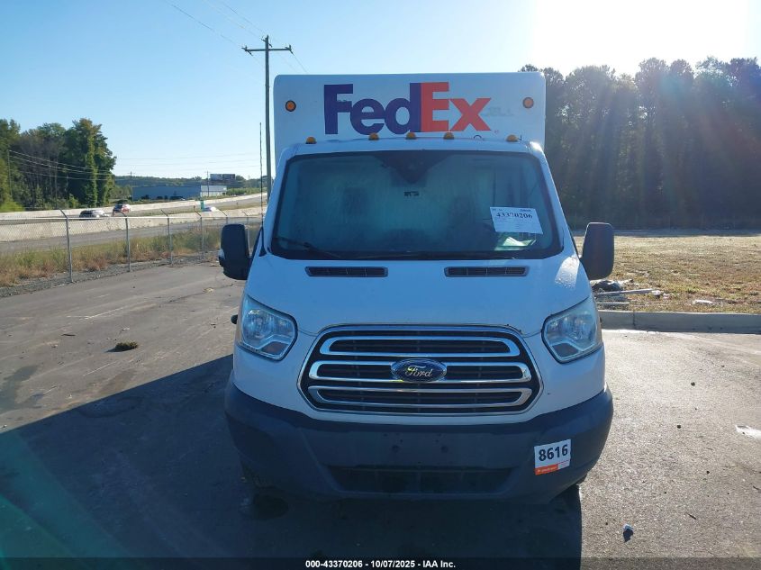 2015 Ford Transit-350 Cutaway VIN: 1FDBF8PM6FKB05617 Lot: 43370206