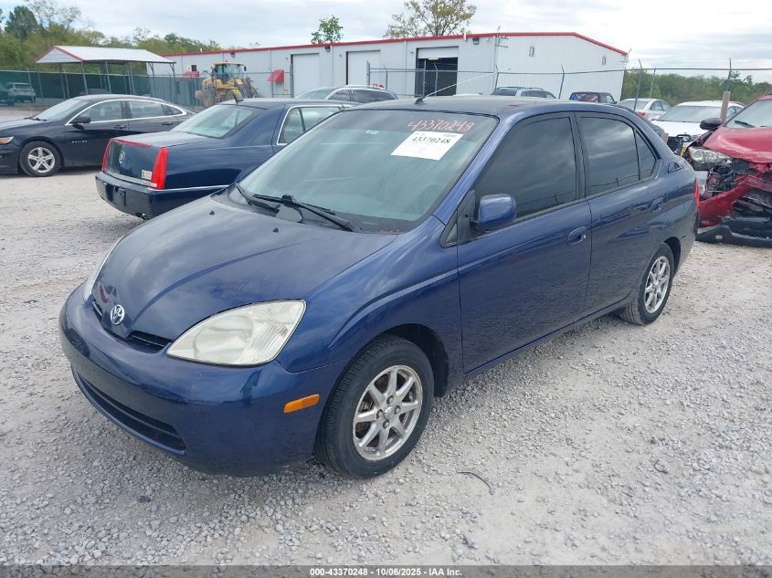 2002 Toyota Prius VIN: JT2BK18U820047739 Lot: 43370248