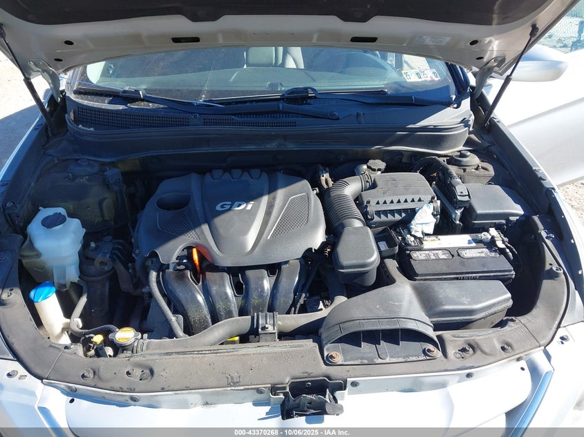 2012 Hyundai Sonata Gls VIN: 5NPEB4AC4CH390351 Lot: 43370268