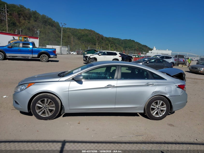 2012 Hyundai Sonata Gls VIN: 5NPEB4AC4CH390351 Lot: 43370268