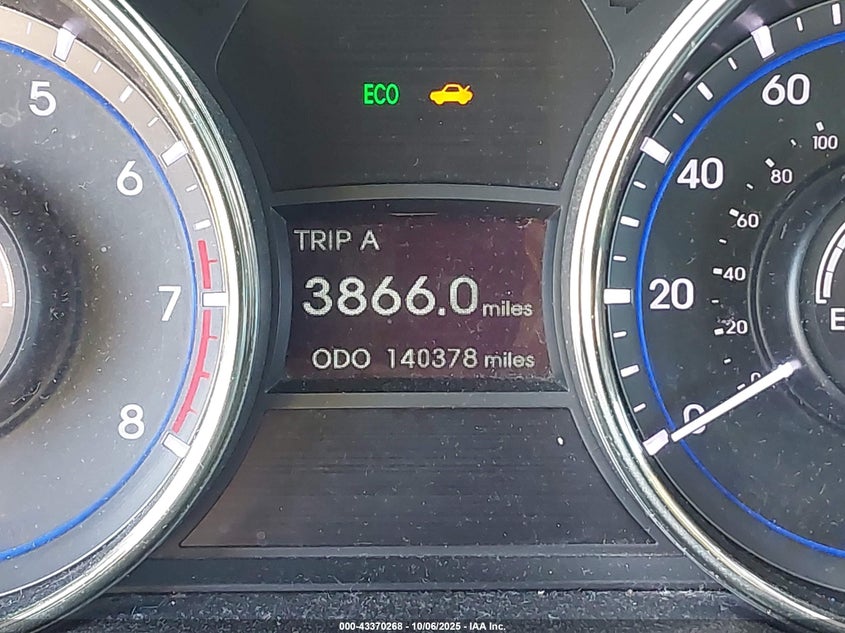 2012 Hyundai Sonata Gls VIN: 5NPEB4AC4CH390351 Lot: 43370268