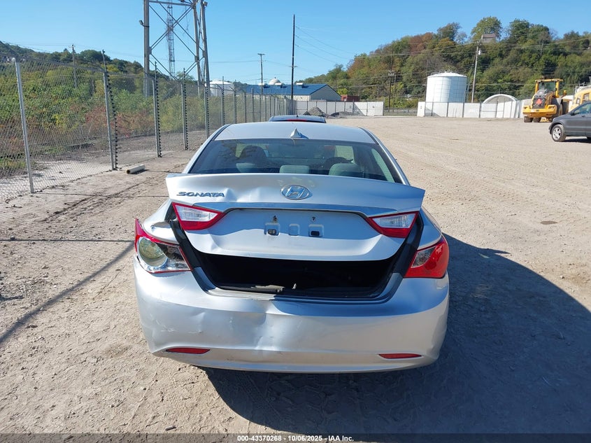 2012 Hyundai Sonata Gls VIN: 5NPEB4AC4CH390351 Lot: 43370268