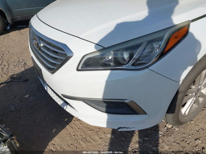 2016 Hyundai Sonata Se VIN: 5NPE24AF1GH264061 Lot: 43370282