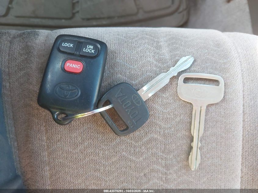 1997 Toyota Camry Le VIN: JT2BG22K7V0012726 Lot: 43370293