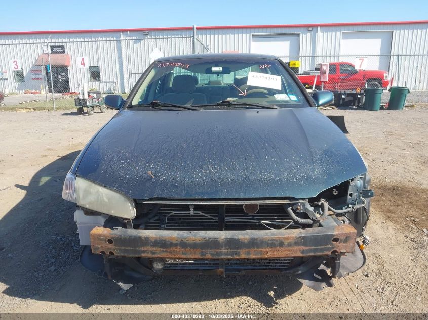 1997 Toyota Camry Le VIN: JT2BG22K7V0012726 Lot: 43370293