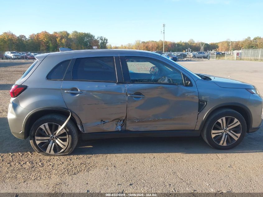 2020 Mitsubishi Outlander Sport 2.0 Es Awc VIN: JA4AR3AUXLU006666 Lot: 43370315