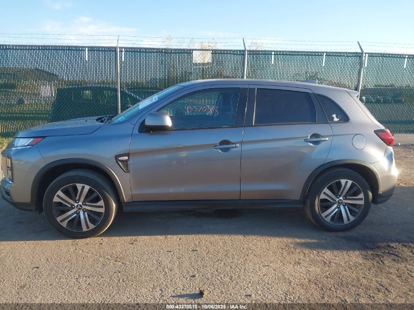 2020 Mitsubishi Outlander Sport 2.0 Es Awc VIN: JA4AR3AUXLU006666 Lot: 43370315