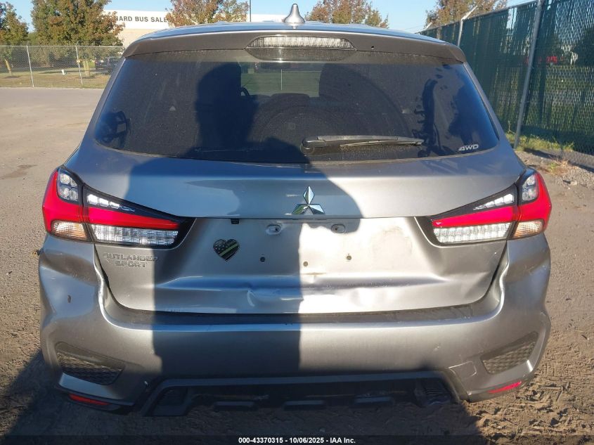 2020 Mitsubishi Outlander Sport 2.0 Es Awc VIN: JA4AR3AUXLU006666 Lot: 43370315