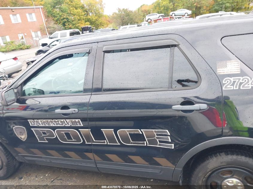 2018 FORD POLICE INTERCEPTOR 1FM5K8AR2JGA32724