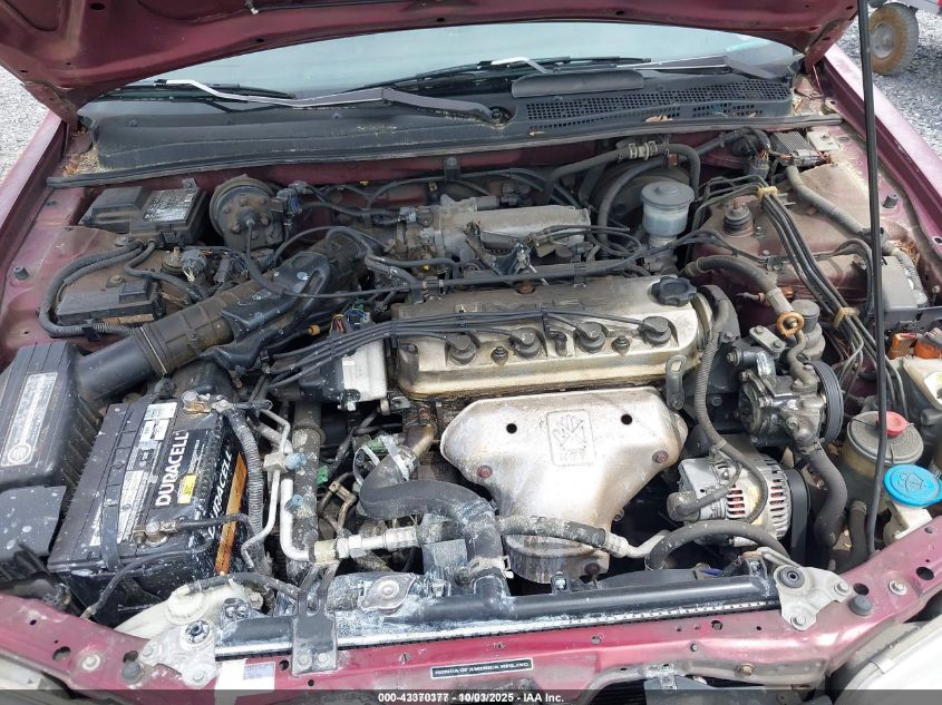 1995 Honda Accord Ex VIN: 1HGCD7257SA004225 Lot: 43370377