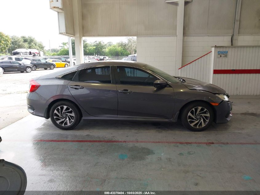 2016 Honda Civic Ex VIN: 19XFC2F77GE053538 Lot: 43370404
