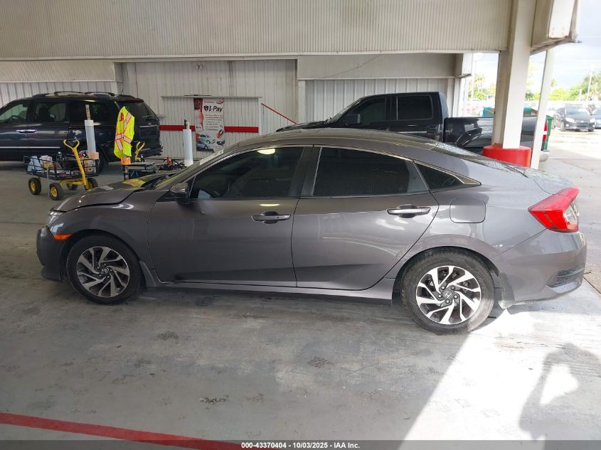 2016 Honda Civic Ex VIN: 19XFC2F77GE053538 Lot: 43370404