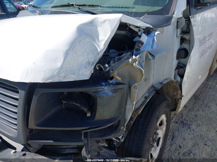 2010 GMC Savana Cutaway Work Van VIN: 1GD1G2BA3A1150502 Lot: 43370406