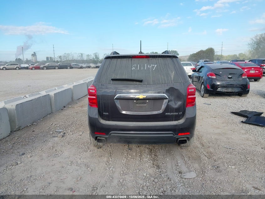2016 CHEVROLET EQUINOX LT 2GNFLFE39G6211147