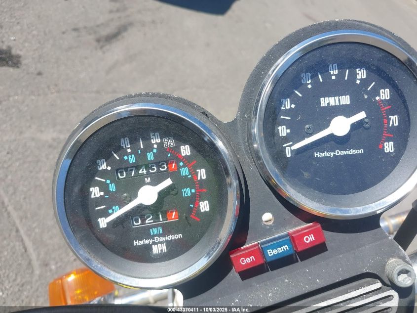 1983 Harley-Davidson Xls VIN: 1HD1CBH11DY120495 Lot: 43370411