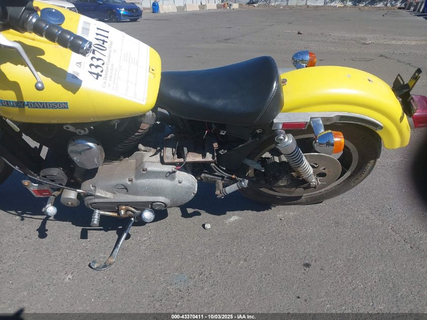 1983 Harley-Davidson Xls VIN: 1HD1CBH11DY120495 Lot: 43370411