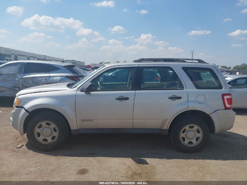 2008 Ford Escape Xls/Xls Manual VIN: 1FMCU02Z18KE48935 Lot: 43370414