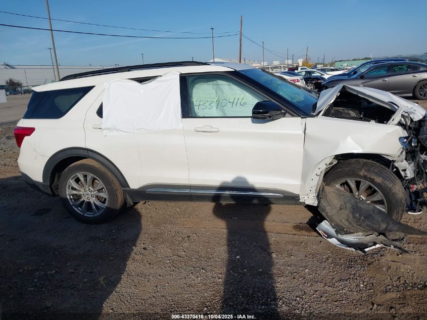 2023 Ford Explorer Xlt VIN: 1FMSK8DH6PGB67638 Lot: 43370416