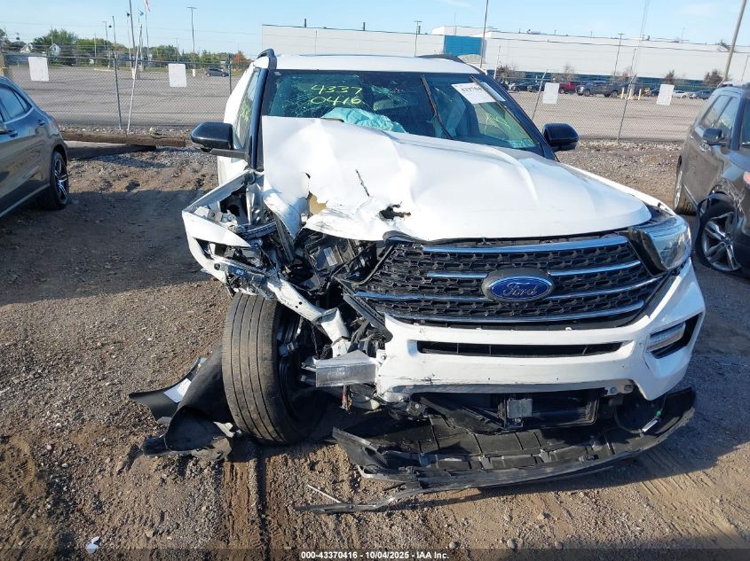 2023 Ford Explorer Xlt VIN: 1FMSK8DH6PGB67638 Lot: 43370416