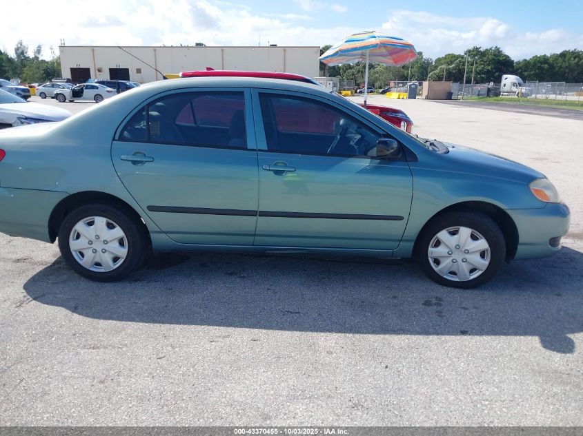 2006 Toyota Corolla Ce VIN: 1NXBR32E86Z660048 Lot: 43370455
