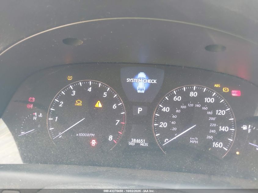 2009 Lexus Ls 460 VIN: JTHCL46F795002351 Lot: 43370458