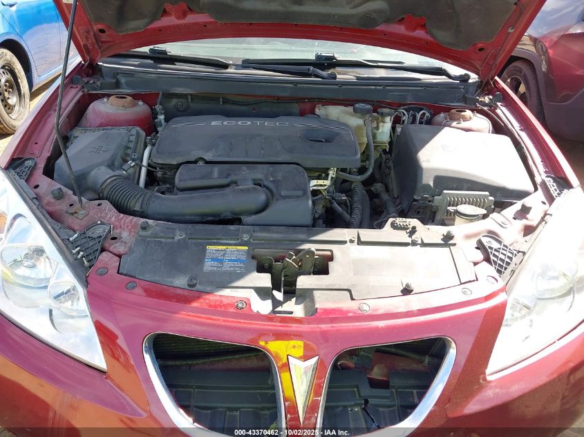 2008 Pontiac G6 VIN: 1G2ZG57B084110661 Lot: 43370462