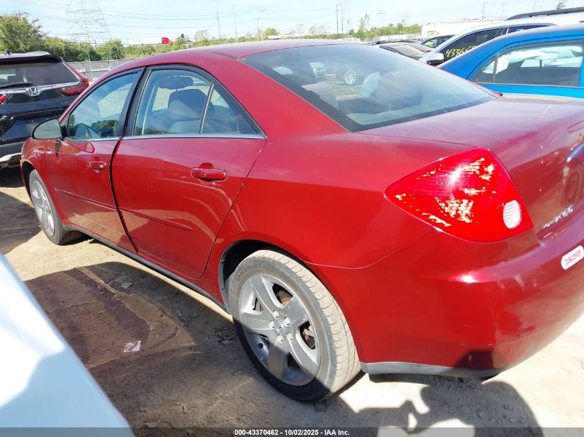 2008 Pontiac G6 VIN: 1G2ZG57B084110661 Lot: 43370462
