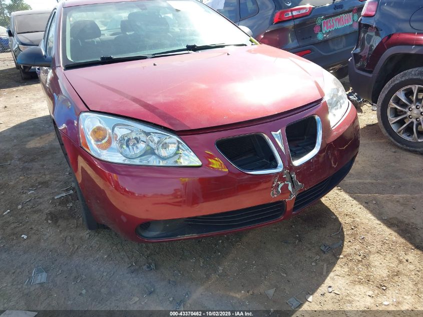 2008 Pontiac G6 VIN: 1G2ZG57B084110661 Lot: 43370462