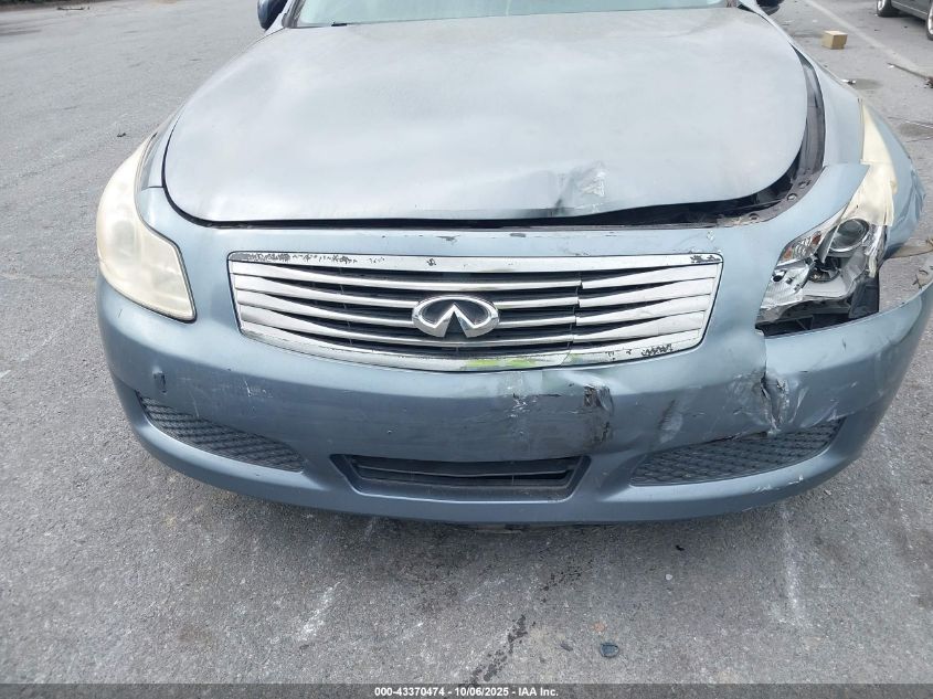 2007 Infiniti G35X VIN: JNKBV61F27M822980 Lot: 43370474