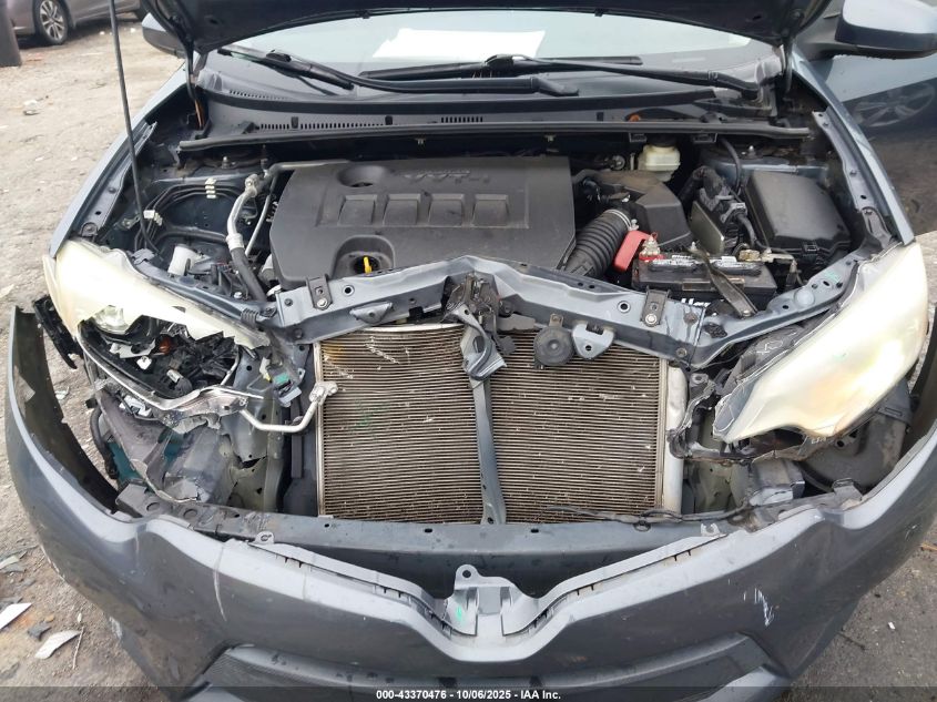 2015 Toyota Corolla L VIN: 2T1BURHE1FC394043 Lot: 43370476