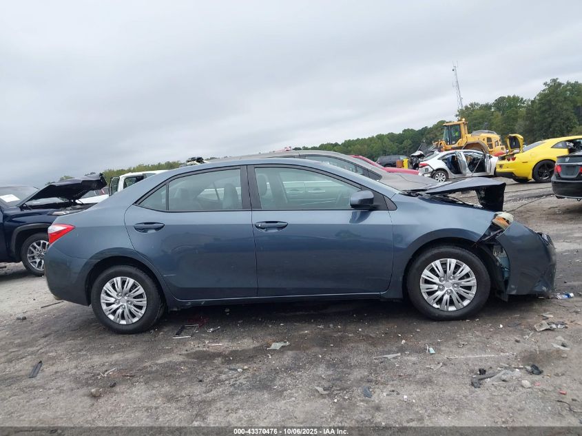 2015 Toyota Corolla L VIN: 2T1BURHE1FC394043 Lot: 43370476