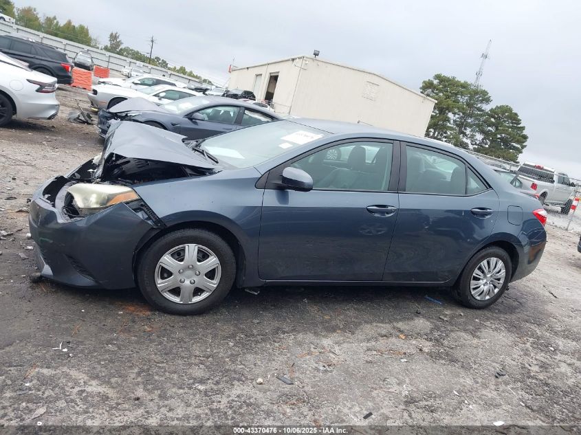 2015 Toyota Corolla L VIN: 2T1BURHE1FC394043 Lot: 43370476