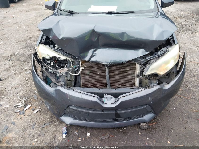 2015 Toyota Corolla L VIN: 2T1BURHE1FC394043 Lot: 43370476