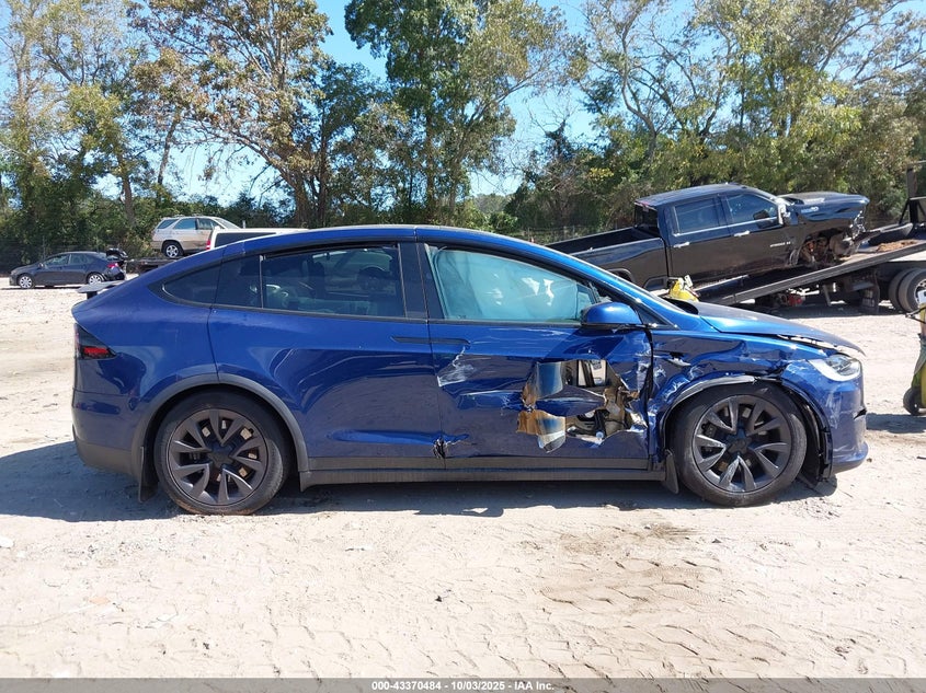 2024 Tesla Model X Long Range VIN: 7SAXCBE51RF454698 Lot: 43370484