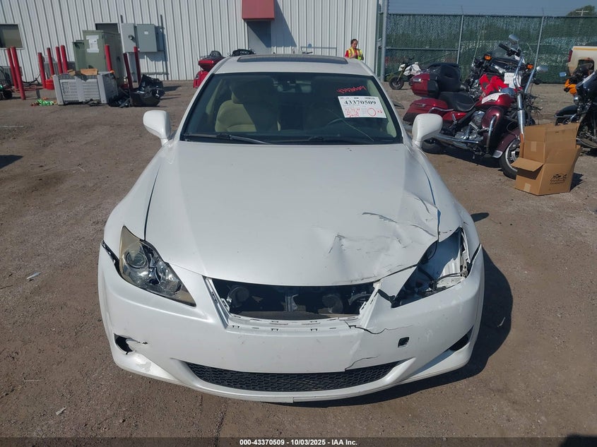 2008 Lexus Is 250 VIN: JTHCK262X85022595 Lot: 43370509