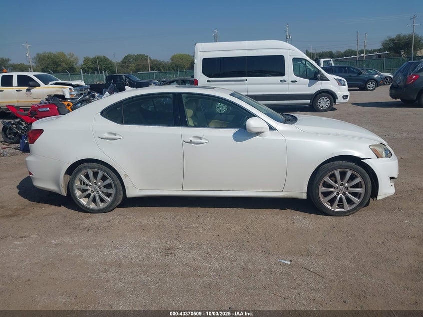 2008 Lexus Is 250 VIN: JTHCK262X85022595 Lot: 43370509