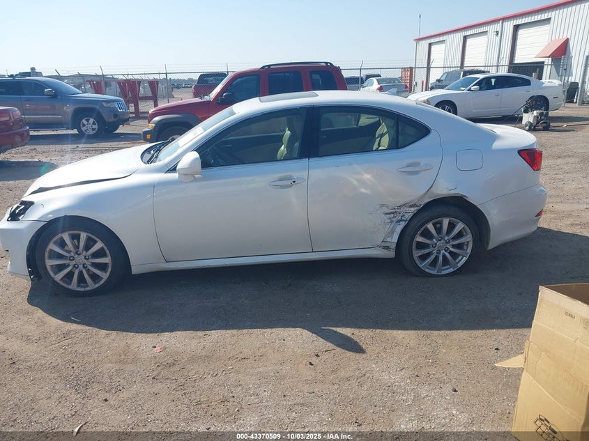 2008 Lexus Is 250 VIN: JTHCK262X85022595 Lot: 43370509
