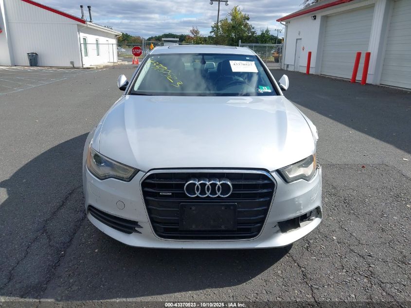 2012 Audi A6 3.0 Premium VIN: WAUGGAFC5CN109060 Lot: 43370523