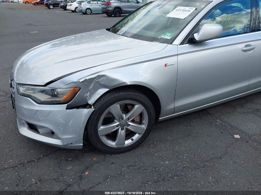 2012 Audi A6 3.0 Premium VIN: WAUGGAFC5CN109060 Lot: 43370523