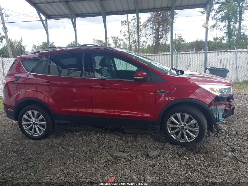 2017 Ford Escape Titanium VIN: 1FMCU9JD9HUE63259 Lot: 43370536