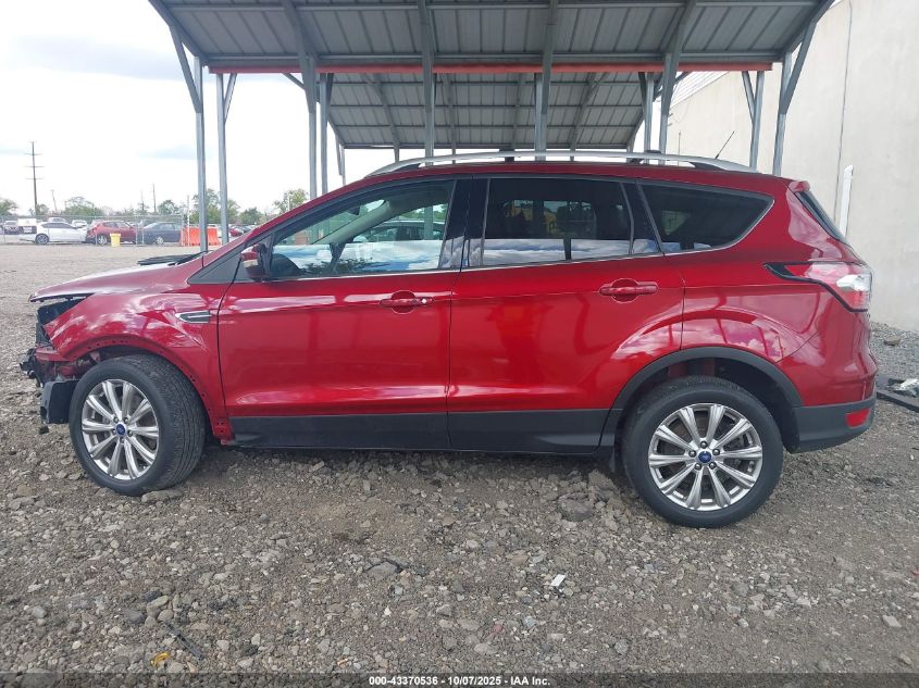2017 Ford Escape Titanium VIN: 1FMCU9JD9HUE63259 Lot: 43370536