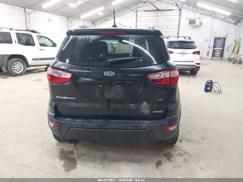 2020 Ford Ecosport Se VIN: MAJ6S3GL7LC313156 Lot: 43370571