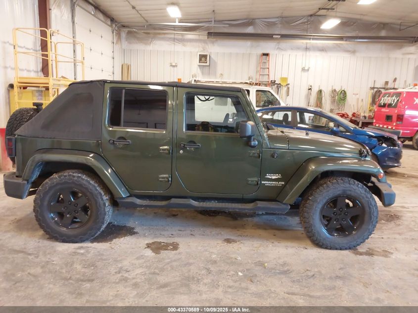 2007 Jeep Wrangler Unlimited Sahara VIN: 1J4GA59137L141913 Lot: 43370589