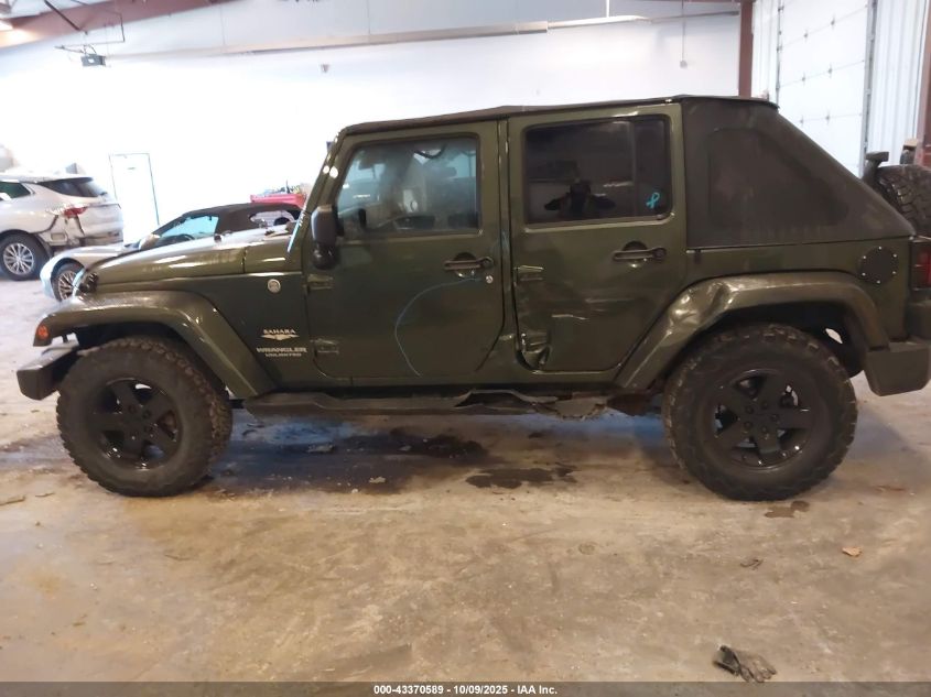 2007 Jeep Wrangler Unlimited Sahara VIN: 1J4GA59137L141913 Lot: 43370589
