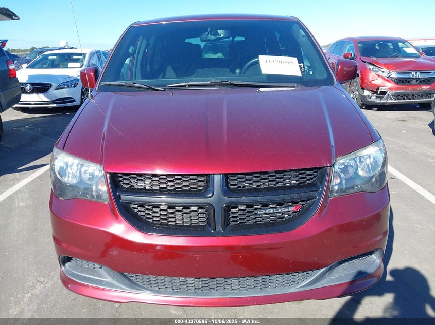 2017 Dodge Grand Caravan Se Plus VIN: 2C4RDGBG4HR631396 Lot: 43370595