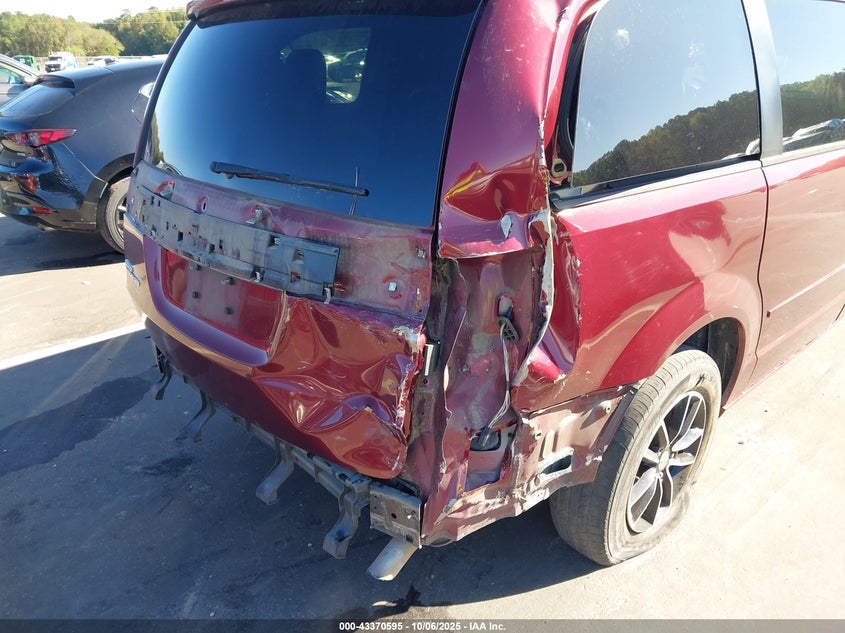 2017 Dodge Grand Caravan Se Plus VIN: 2C4RDGBG4HR631396 Lot: 43370595