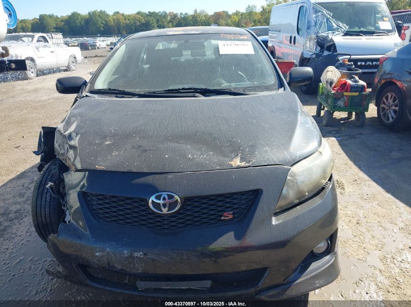 2010 Toyota Corolla S VIN: 1NXBU4EE1AZ283068 Lot: 43370597